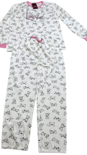 Pijama Love My Dog Felpado