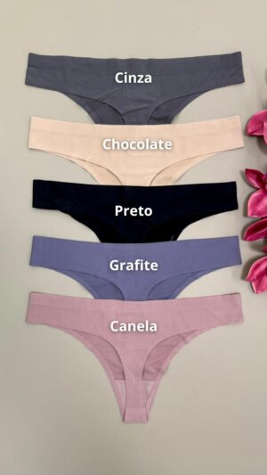 Tanga Fio Sem Costura Corte A Laser