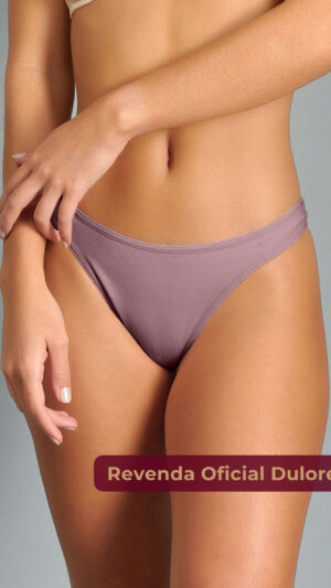 Duloren - Calcinha Tanga Em Algodão Com Fio LYCRA®