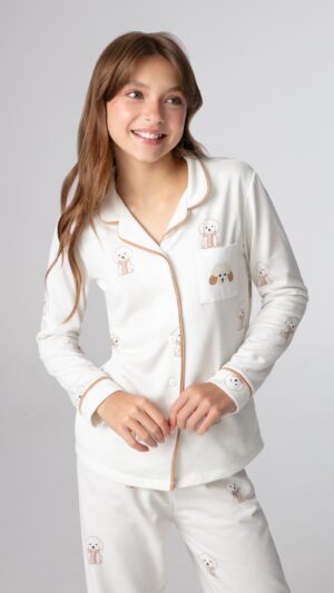 Infantil feminino aberto - dog
